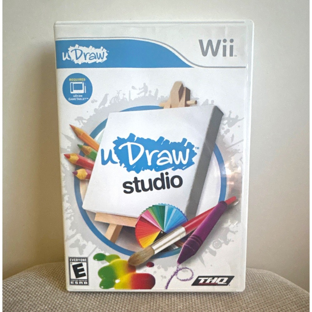 THQ uDraw Studio (Nintendo Wii) Requires uDraw Tablet E NTSC-U/C uDraw